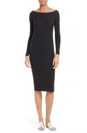 ATM Anthony Thomas Melillo Off the Shoulder Rib Dress at Nordstrom